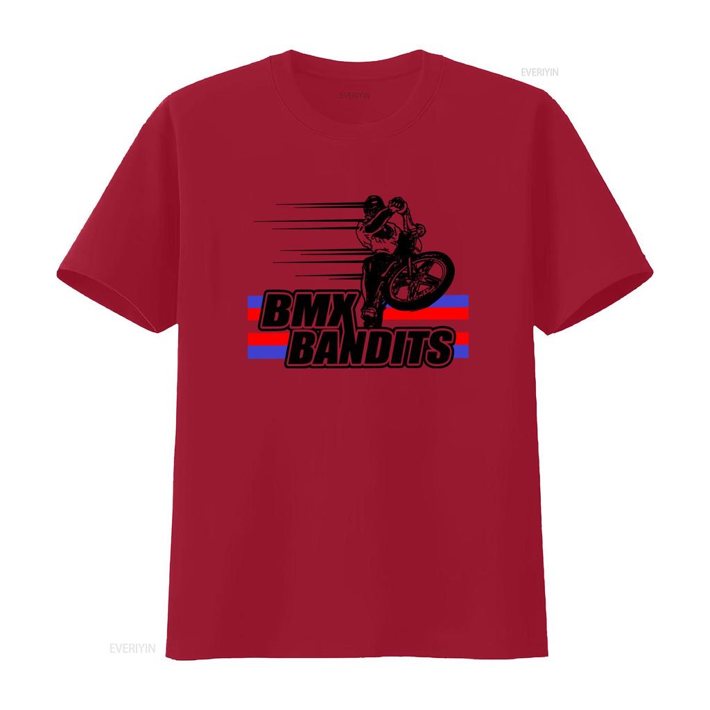 BMX Bandits Retro Film T-Shirt Weiß Hochwertiger Druck Perfekt für Fans vintage Gewaschen Herren Freizeit Designer Kleidung