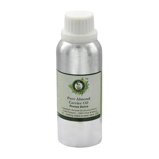 R V Essential Pure Almond Carrier Oil 630ml- Prunus Dulcis