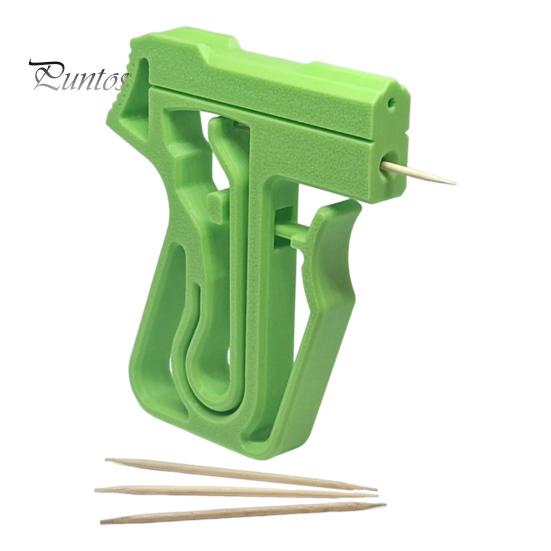 Wyrzutnia wykałaczek 3D drukowana zabawka przenośna łagodząca stres i lęk wystrzeliwująca wykałaczki zabawka Fidget dla dzieci nastolatków dorosłych prezent