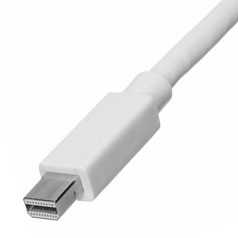 Adaptateur Mini DisplayPort Vers HDMI/VGA/DVI - Pour Microsoft Surface, MacBook - Blanc