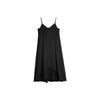ELLE French Minimalist Fashion Versatile Solid Color Slimming Waist A-Line Dress Women dresses L8SLM325