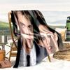 1pc The movie, Twilight pattern blanket, all season lightweight home office outdoor nap multifunctional blanket