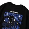 Seupeullaesikodeu Short Sleeve T-Shirt Black - Universe Conqueror