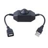 DC5V Stufenlose USB Manuelle Drehknopf LED Dimmschalter für LED Streifen Licht Helligkeitsanpassung USB Lüfter Geschwindigkeitsregler