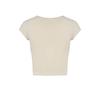 2025 Women's Sexy Hot Girl Short Sleeve Cropped Bodycon Navel-Baring Slim Fit Top - Trendy Summer Style