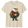 Hipster Eagle TShirt Bird Lover Gift For Him And Her