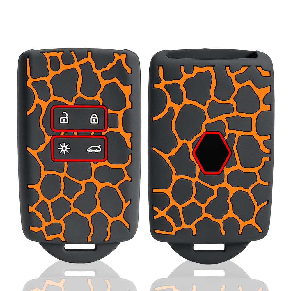 2026 Fashion Silicone For Renault Captur Koleos Kadjar Arkana Megane Dacia Duster Sandero Stepway Smart Car Key Cover Fob Case
