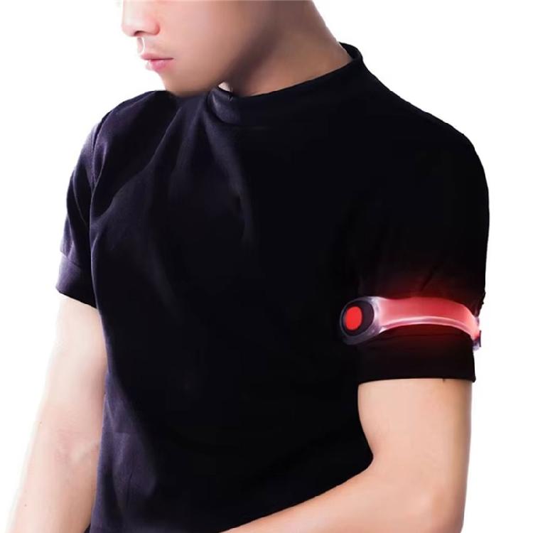 Tragbarer Laufarmgurt LED Armband Radfahren Sicherheitsarmband LED Armband Reflektierende LED Licht Armbänder Einfach zu bedienen