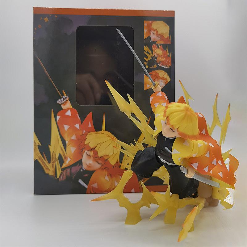 

New Demon Slayer Figure: Agatsuma Zenitsu Thunderclap and Flash Pose Model