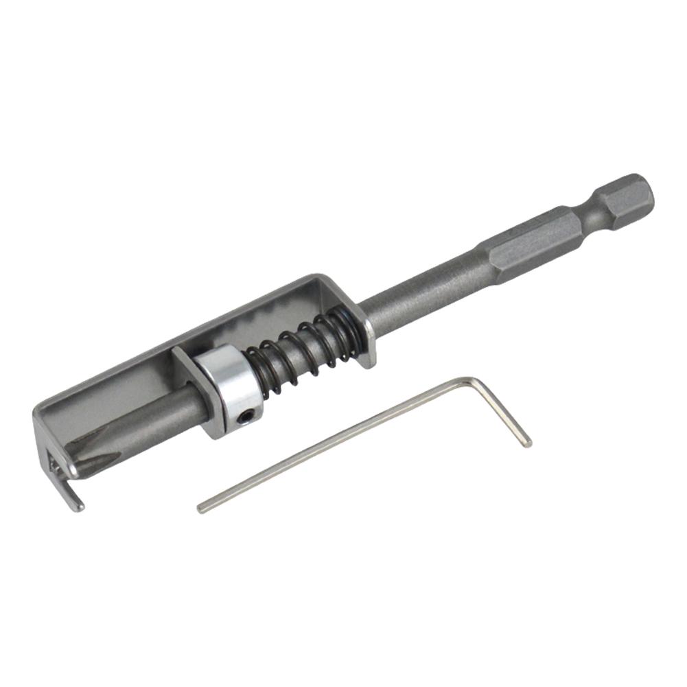 

Spring-Loaded Screw Holder Bit One-handed Operation Universal Screw Retaining Tool Screw Fixing Drill Bit DIY Home Repair