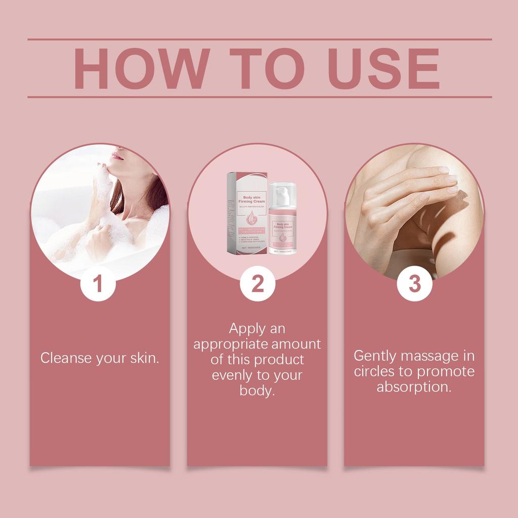 Body Skin Care Cream Gently Moisturizes Skin, Improves Elasticity And Moisturizes Skin Firming Cream For A Long Time