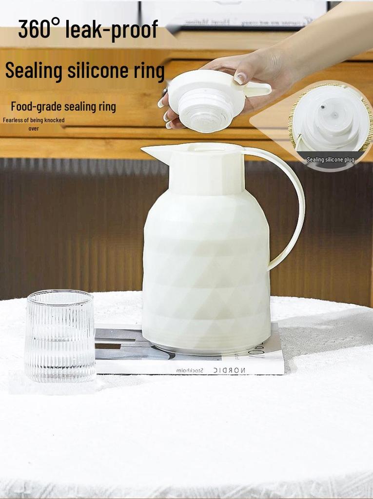 Large Capacity Insulated Thermos Flask for Home and Office Use