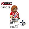 Building Block Toys World Cup Soccer Captain Plastic Assembled Building Blocks Minifigures Toy