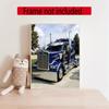Kenworth Diamond Painting Round Diamond Mosaic Rhinestones Diamond Embroidery Craft Kit Wall Decor Without Frame
