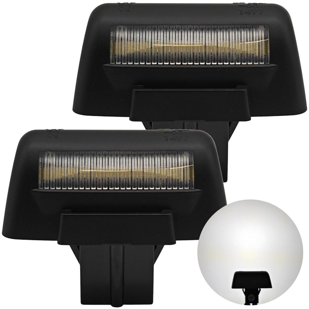 2 Pcs LED License Plate Lights 450lm Compatible with Ford Transit, Tourneo 12V Off-Road