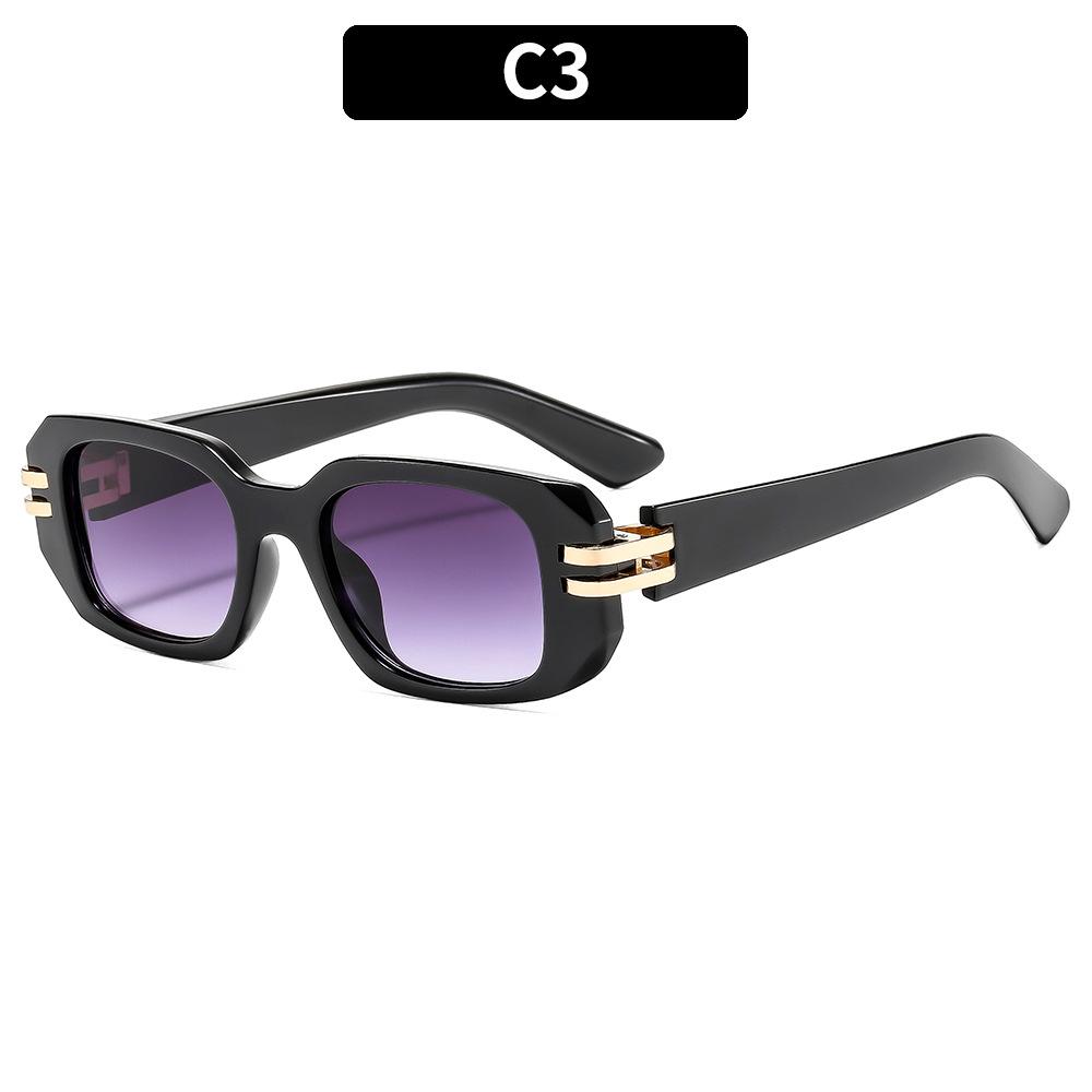 Ladies Sunglasses, Retro Square Sunglasses, Fashionable Outdoor Sunglasses.