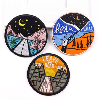 3 Stück/Packung schmelzbare Stickerei-Patches zum Aufbügeln für Kleidung, thermoadhäsive Patches für Jacken, Jeans, Rucksäcke, zum Aufbügeln