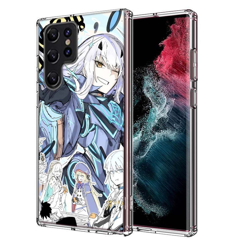 Fate Melusine Capa Phone Case For Samsung S26 Ultra S25 Edge Galaxy S23 S21 S20 S24 FE S22 S10 Plus Cover Clear TPU Shell Coque
