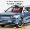 1/24 Diecast-Legierungsauto-Modell, AITO M9, Abnehmbare Räder, Gummireifen, Licht-Musik-Auto, SUV, Kindergeburtstagsgeschenk