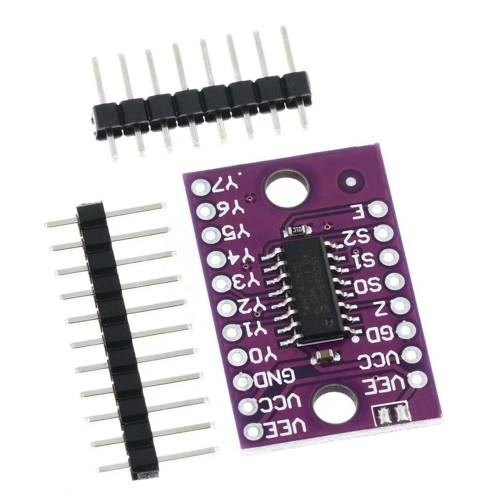 74HC4051 8-Channel Analog Multiplexer/Demultiplexer Module