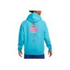 Nike LeBron James Strive Graphic Hoodie Laser Blue Men Streetwear DQ6129-446