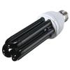 Lila Licht UV-Licht Glühbirne Schwarz 220V E27 Sockel Ultraviolettes Leuchtstofflicht Energiesparlampe AC220V Schädlingsbekämpfung Licht Obstgarten