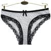 Women Underwear Sexy Floral Lace Panties Ladies Knickers Briefs Low Waisted Cotton Intimates Lingerie 6 Pcs/set