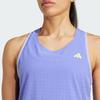 Adidas Adizero FW24 Brand Logo Running Sports Tank Top Women Tops Cobalt-Blue IX2807