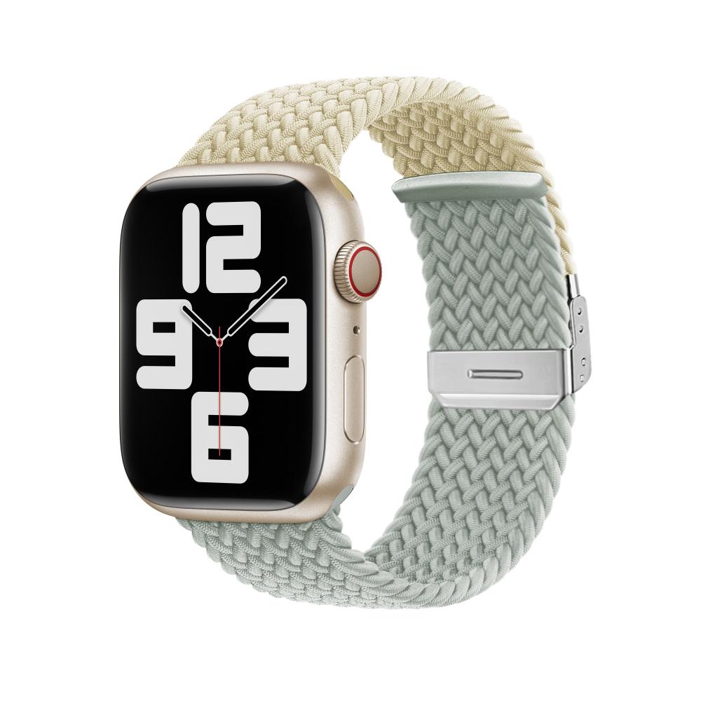 Braided Solo Loop Strap For Apple Watch Band 44mm 40mm 45mm 41mm 42mm Elastic Nylon Correa Bracelet iWatch Series 4 5 Se 6 7 3 8