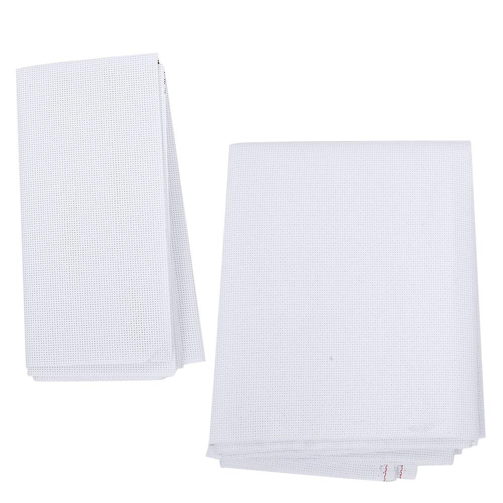 Cross Stitch Fabric Embroidery Hand Woven Mesh Gridding Cloth 14 CT Houseware Carpet DIY Accessory