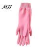 Thickened Velvet Cleaning Gloves Fleece Lined Dishwashing for Housework, Waterproof PVC Rubber Gloves, Anti-slip Heavy Duty Grip Warm Lining