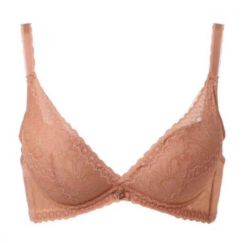 Triumph Dreaming Arabesque Push Up Bra Brown Tfwbr112br