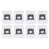 8pcs Vacuum Cleaner Dust Bags Replacement Non Woven Fabric Composite Dust Collection Bag for FC8202 FC8204 HR8331