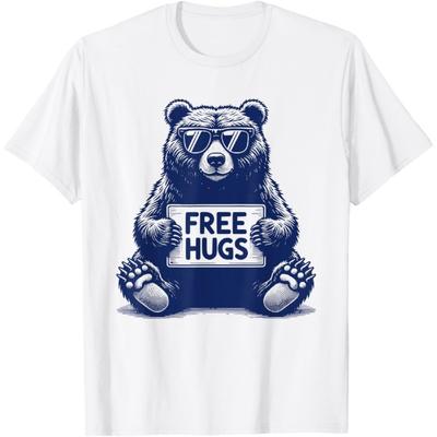 Free Hugs Grizzly Bear Free Bear Hugs T-Shirt