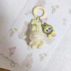 Doll Vinyl Sitting Cute Baby Mobile Phone Pendant Keychain Handmade DIY Car Pendant