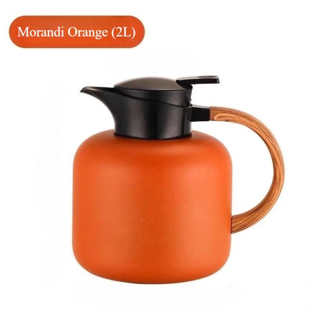 

Чайник для чая с постоянной температурой 70 унций, двухстенный, из нержавеющей стали, с вакуумной изоляцией. Можно использовать в помещении и на открытом воздухе.