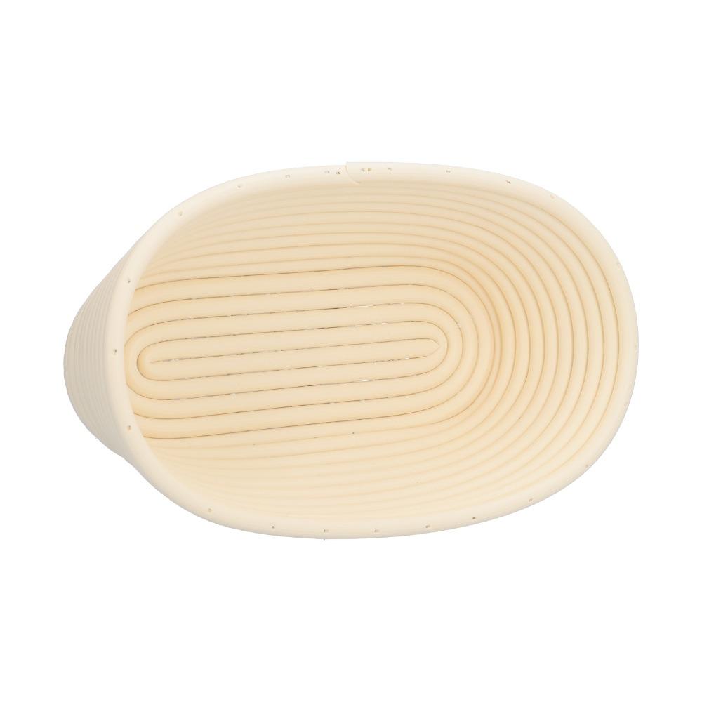 Rattan Woven Banneton Basket Oval Shape Bread Baking Tool Durable Dough Rising Bowl Bread Dough