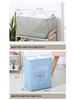 Foldable Jumbo Laundry Bag & Storage Basket with Drawstring for Clothes and Quilts