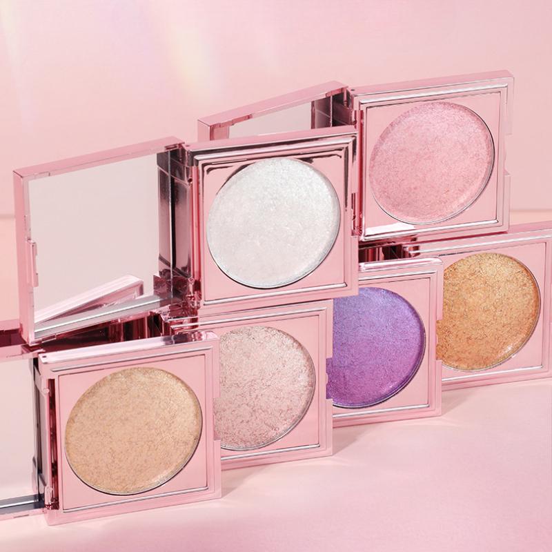 Highlight Powder for Contouring and Brightening Pearlescent Glitter Powder Highlighting Cream Matte Contouring Powder Contouring Powder