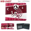 The Amazing Digital Circus Anime Full Color Bifold Wallet, Digital Circus Merch Short Card Holder with Multiple Card Slots for Men Women 1pcs