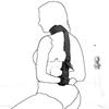 Adjustable Nylon Hand-Cuffs Braces Neck Cuffs Collar Back Strap SM Bondage Slave Restraint Couple Flirting Sex Toy For Lovers