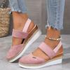 [Stylish | Comfortable] Stylish Comfortable Wedge Sandals | Ladies' Thick Sole Women Shoes