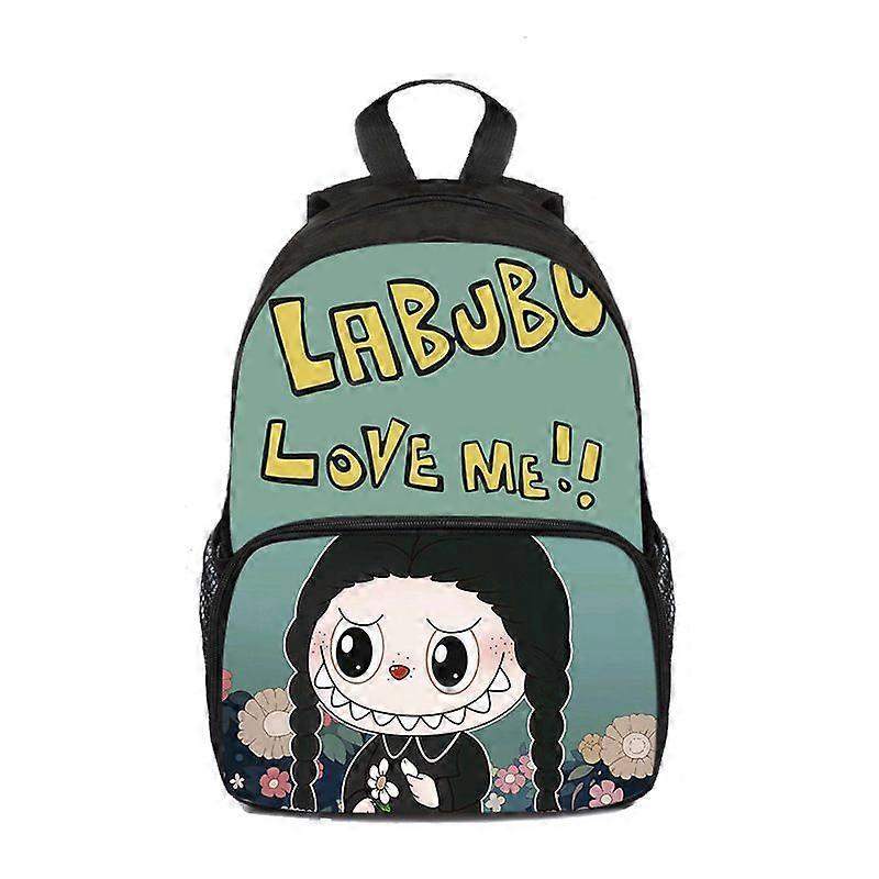 Labubu Backpack Student Cute Cartoon Schoolbag Girl Pink Kindergarten Backpack