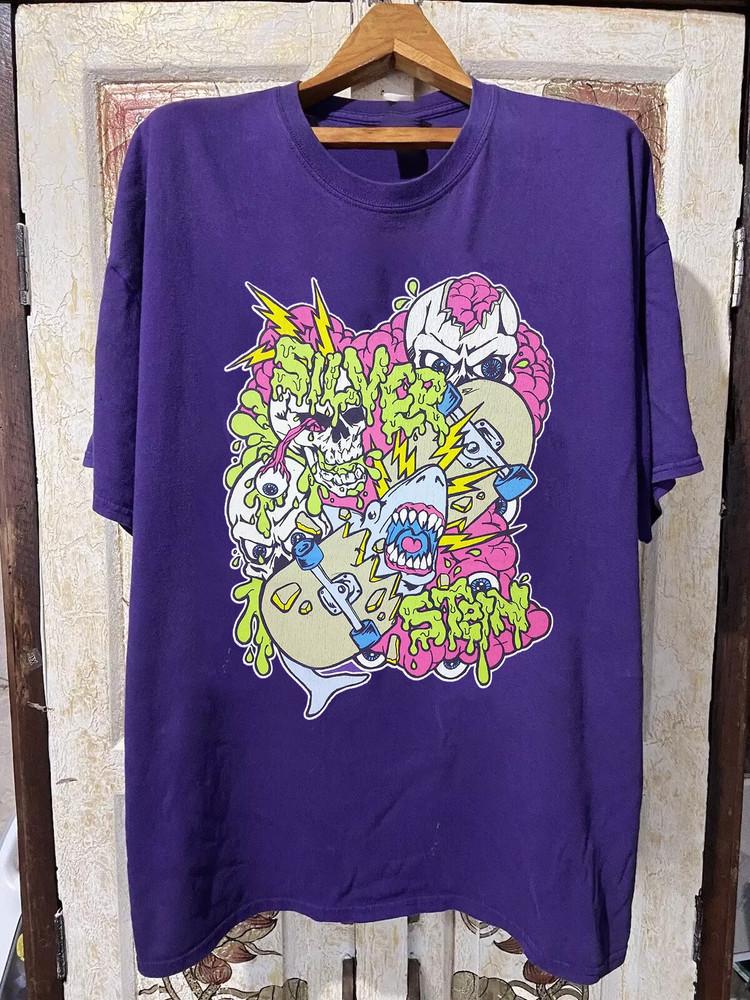 Silverstein Band 2000 Фиолетовый Унисекс Полный Размер S-5XL SS415 Унисекс Футболка XXXXL