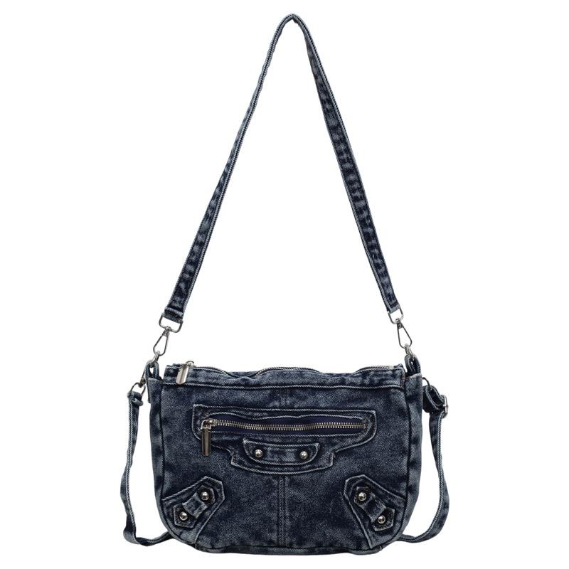 Denim Tasche Damen Schulter Umhängetasche Handytasche