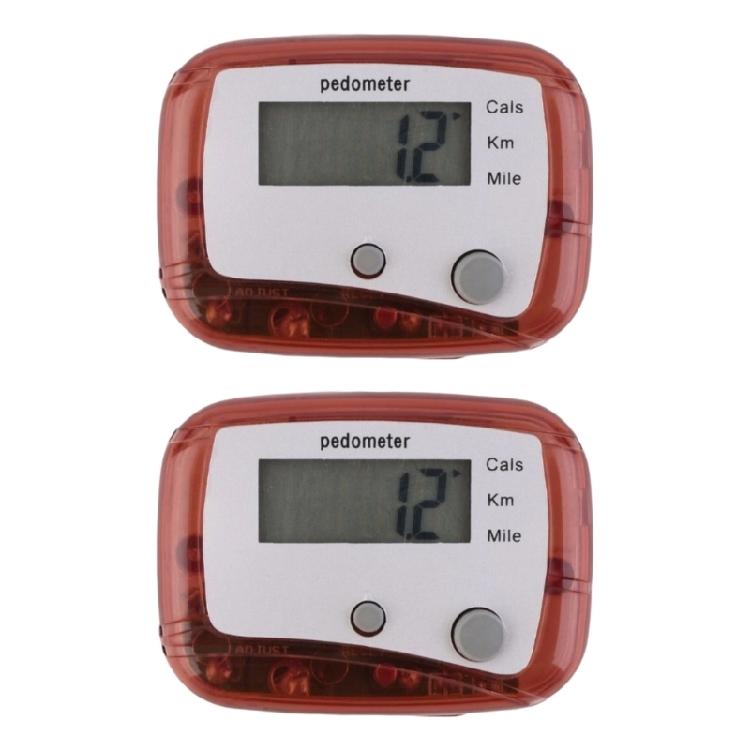 Simple Step Counter Walking Pedometer Accurate Fitness Trackers with Clip Portable Outdoor Accurate Step Counter