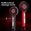 3 Modes Electric Micro-current Massage Comb Hair Growth Massage Scalp Brush Anti Hair Loss Oil Applicator Hair Follicle Care