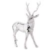 Disco Tiled Standing Reindeer Ornament