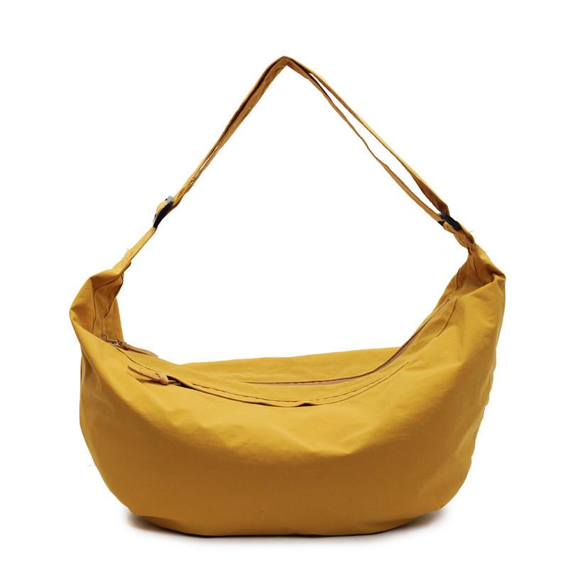 Borsa Duffel in Nylon con Tasca con Cerniera per Viaggi Casual e Tempo Libero