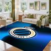 Club Brugge FC Design Crystal Velvet Rug Soft Decorative Mat for Bedroom Entrance